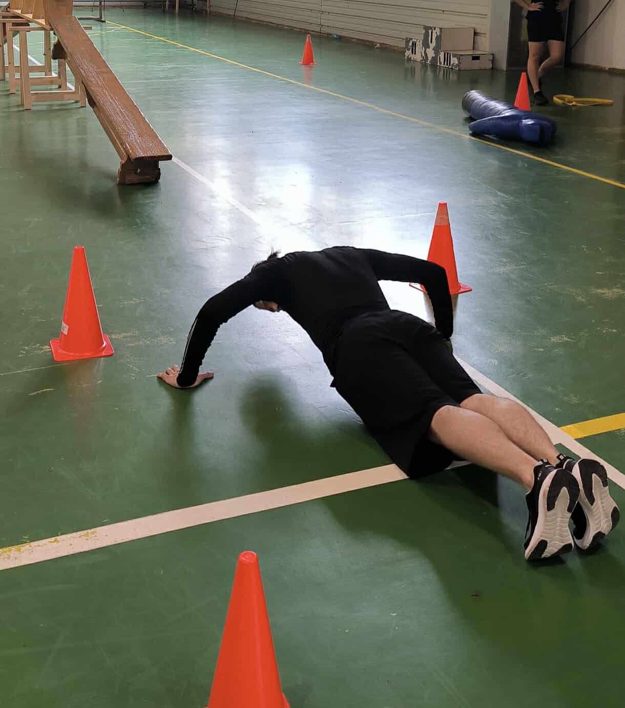 Obstacol flotari, traseu aplicativ MApN